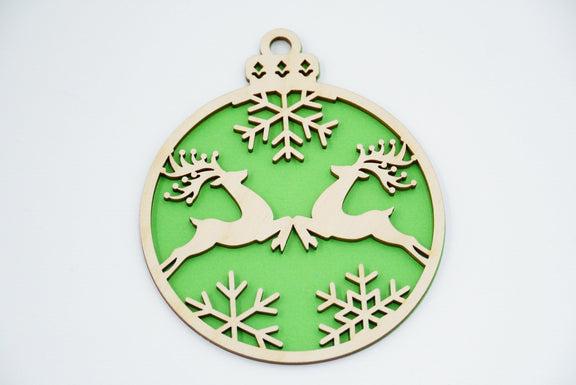 Christbaumschmuck "Rentier" - RJC - Circle