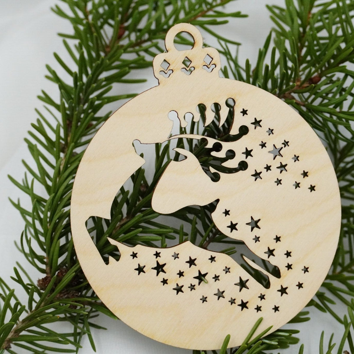 Christbaumschmuck "Rentier" - RJC - Circle