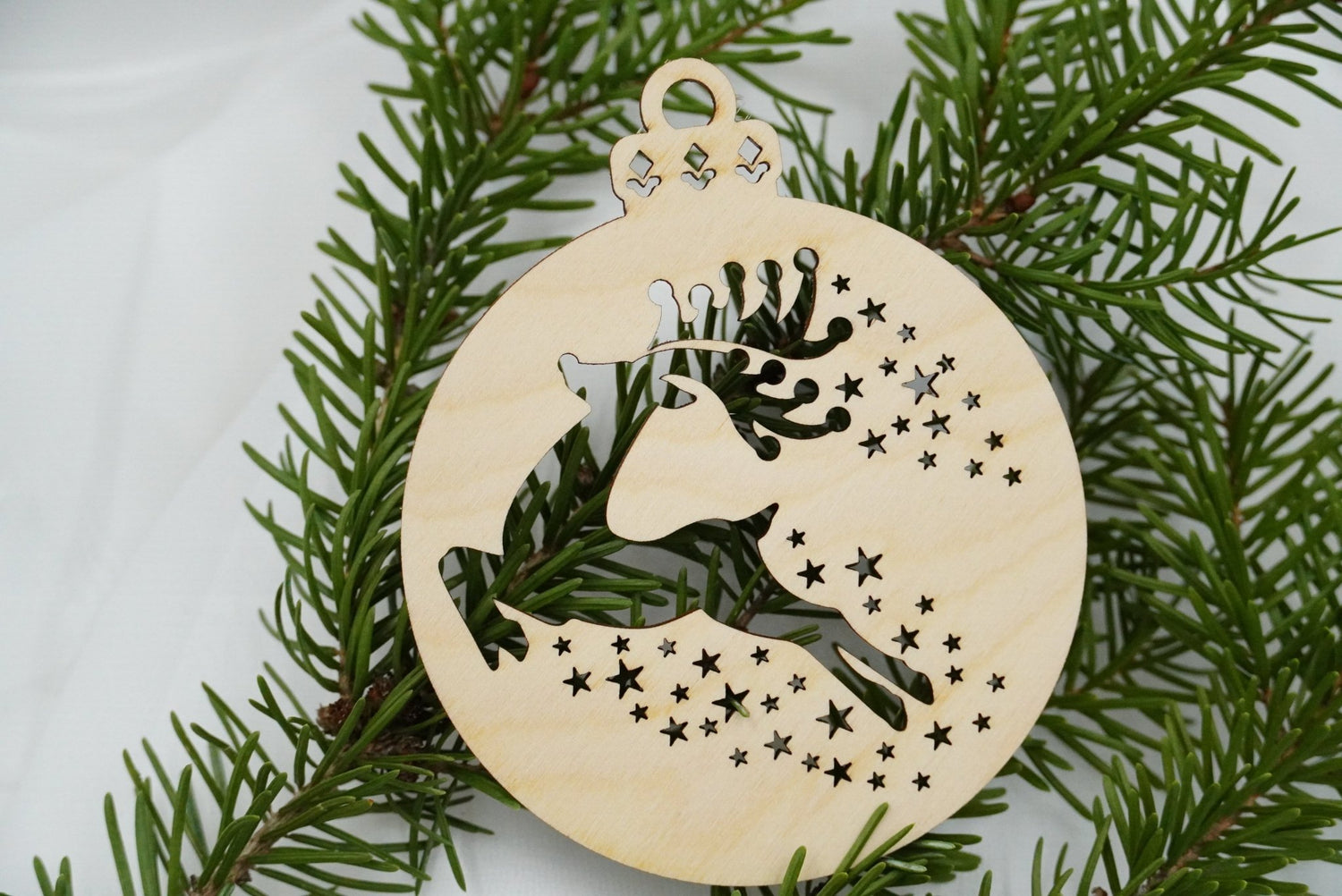 Christbaumschmuck "Rentier" - RJC - Circle