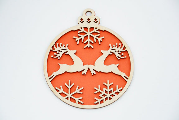 Christbaumschmuck "Rentier" - RJC - Circle