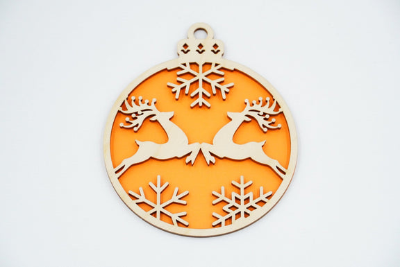 Christbaumschmuck "Rentier" - RJC - Circle