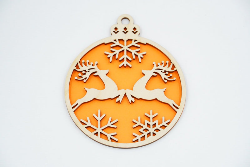 Christbaumschmuck "Rentier" - RJC - Circle