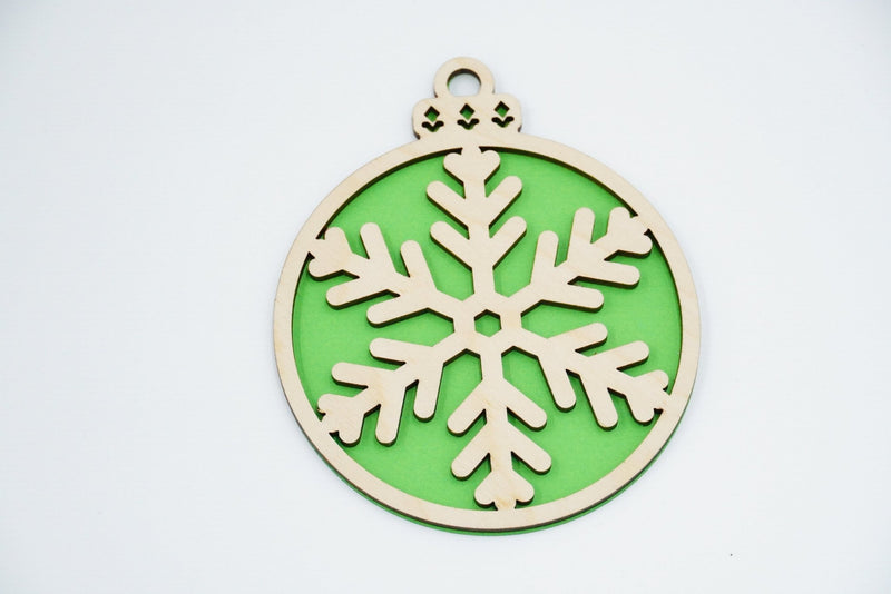 Christbaumschmuck "Schneeflocke" - RJC - Circle