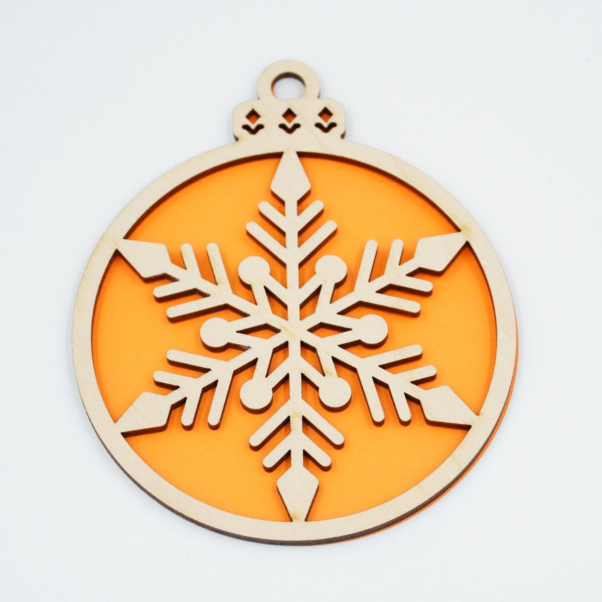 Christbaumschmuck "Schneeflocke" - RJC - Circle