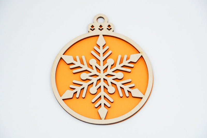 Christbaumschmuck "Schneeflocke" - RJC - Circle