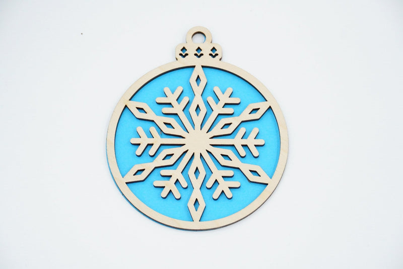 Christbaumschmuck "Schneeflocke" - RJC - Circle