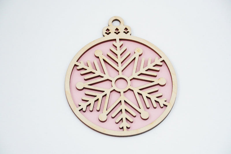 Christbaumschmuck "Schneeflocke" - RJC - Circle