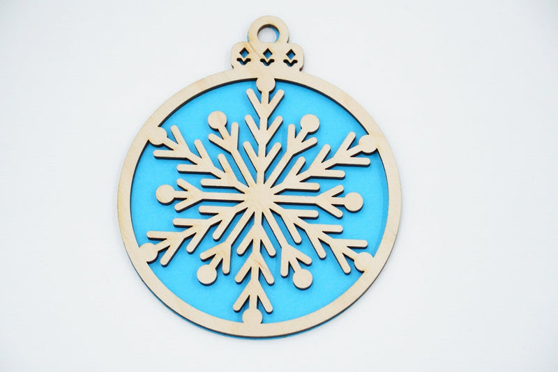 Christbaumschmuck "Schneeflocke" - RJC - Circle