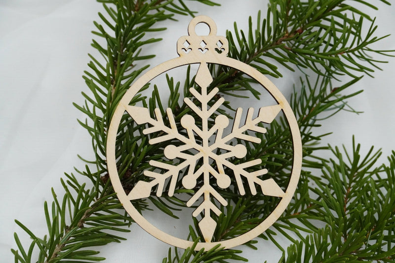 Christbaumschmuck "Schneeflocke" - RJC - Circle