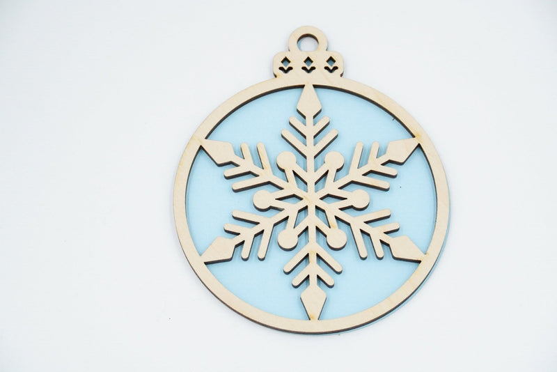 Christbaumschmuck "Schneeflocke" - RJC - Circle