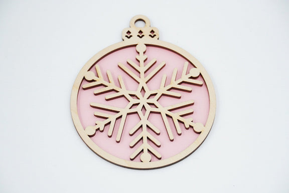 Christbaumschmuck "Schneeflocke" - RJC - Circle