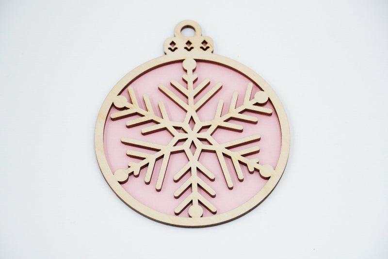 Christbaumschmuck "Schneeflocke" - RJC - Circle