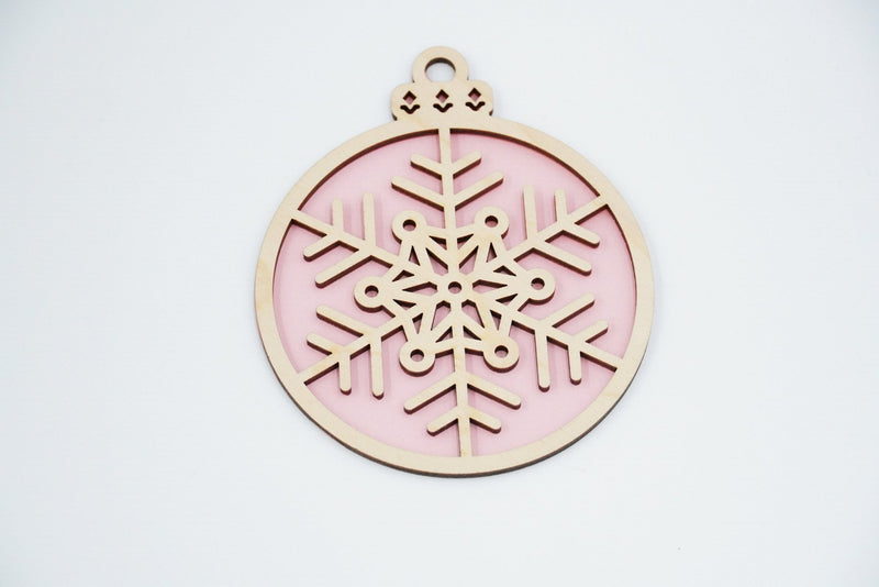 Christbaumschmuck "Schneeflocke" - RJC - Circle