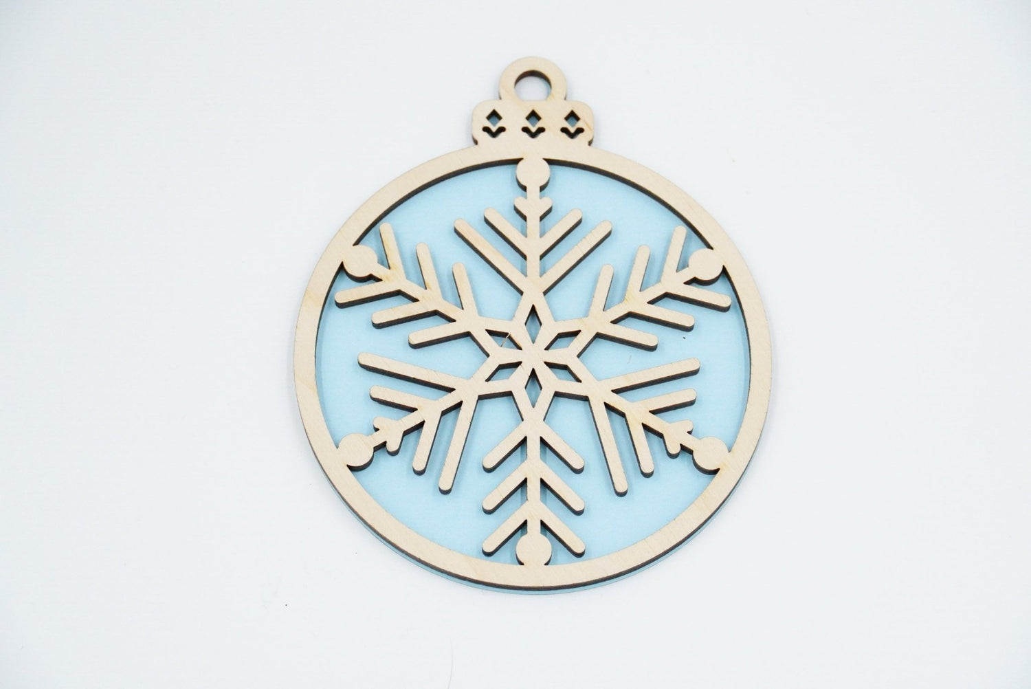 Christbaumschmuck "Schneeflocke" - RJC - Circle