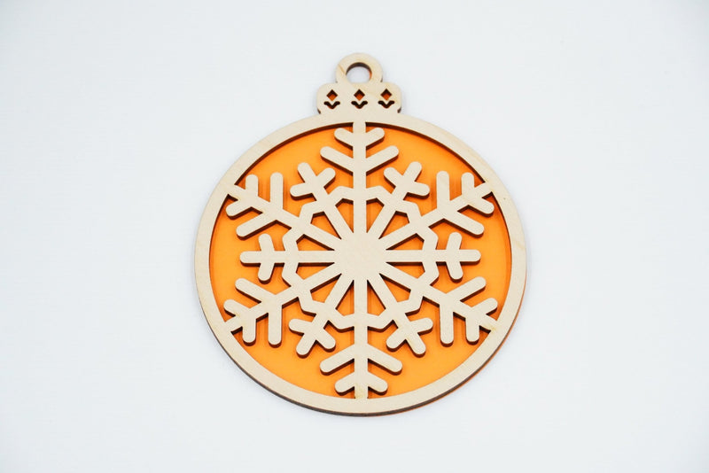 Christbaumschmuck "Schneeflocke" - RJC - Circle