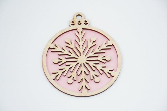 Christbaumschmuck "Schneeflocke" - RJC - Circle