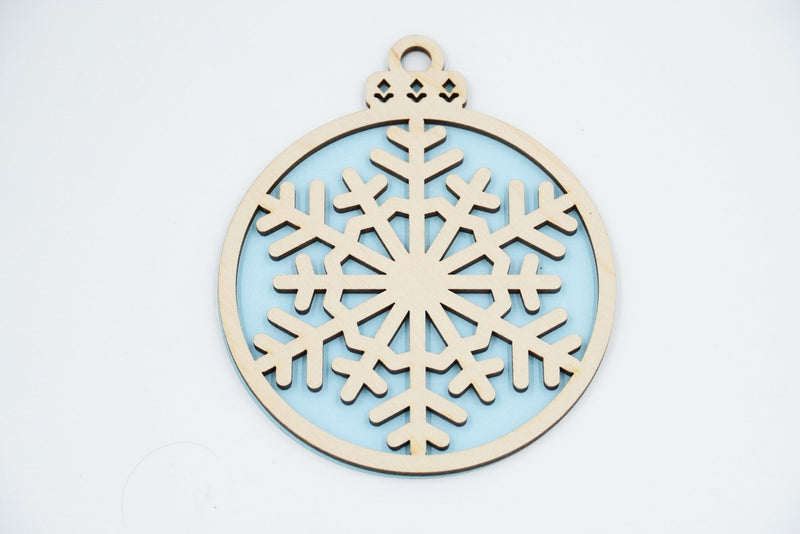 Christbaumschmuck "Schneeflocke" - RJC - Circle