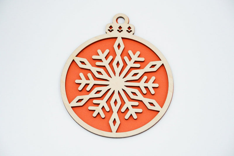 Christbaumschmuck "Schneeflocke" - RJC - Circle