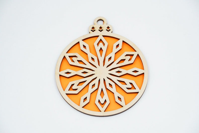 Christbaumschmuck "Schneeflocke" - RJC - Circle