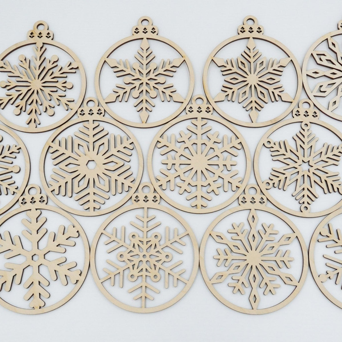 Christbaumschmuck "Schneeflocke" - RJC - Circle