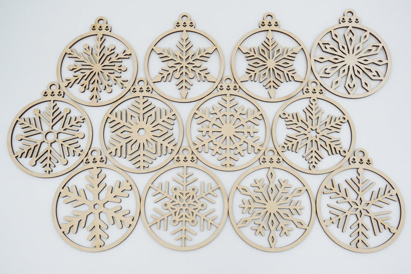 Christbaumschmuck "Schneeflocke" - RJC - Circle