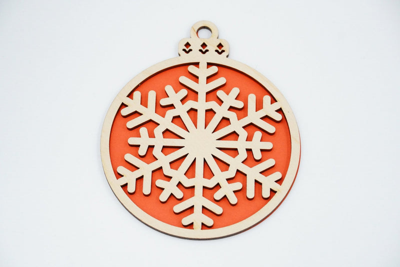 Christbaumschmuck "Schneeflocke" - RJC - Circle