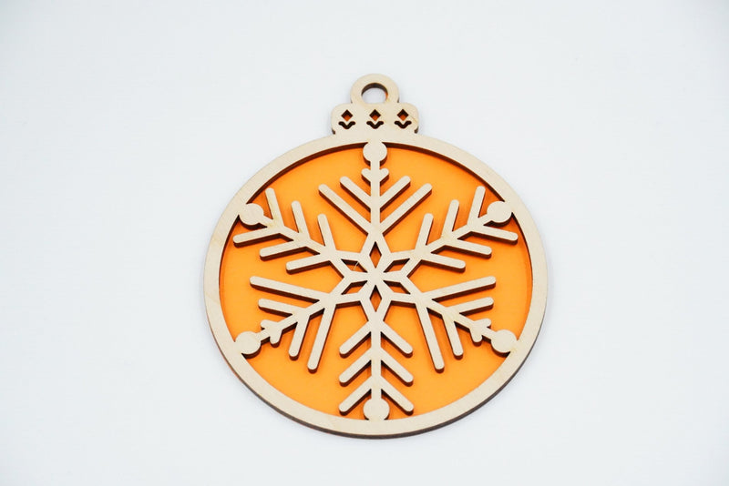 Christbaumschmuck "Schneeflocke" - RJC - Circle