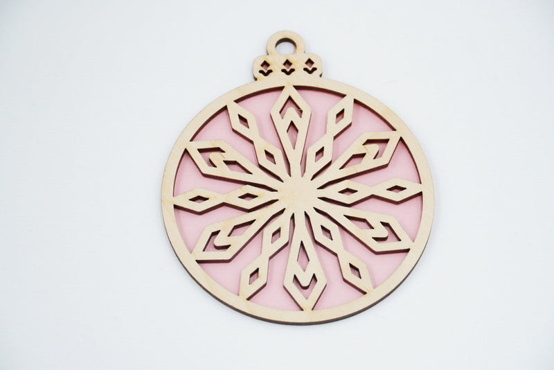 Christbaumschmuck "Schneeflocke" - RJC - Circle