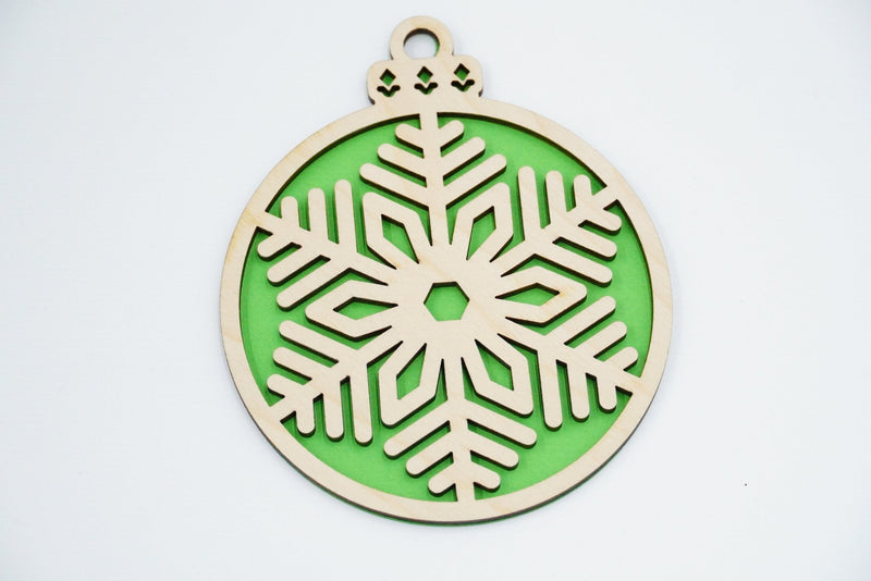 Christbaumschmuck "Schneeflocke" - RJC - Circle