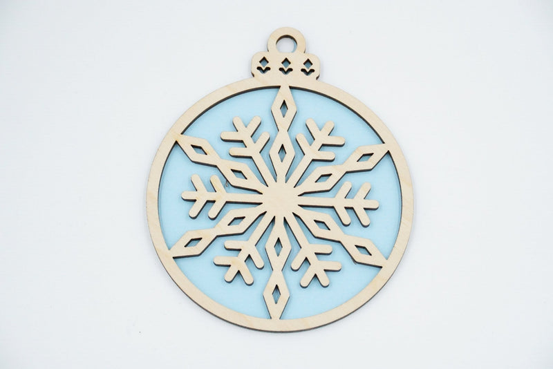 Christbaumschmuck "Schneeflocke" - RJC - Circle