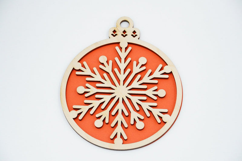 Christbaumschmuck "Schneeflocke" - RJC - Circle