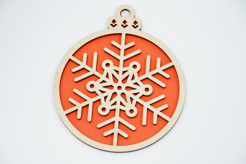 Christbaumschmuck "Schneeflocke" - RJC - Circle