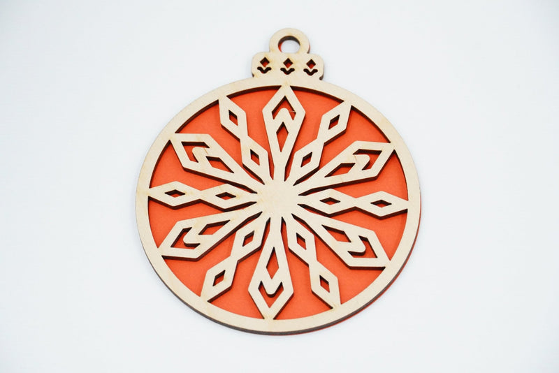 Christbaumschmuck "Schneeflocke" - RJC - Circle