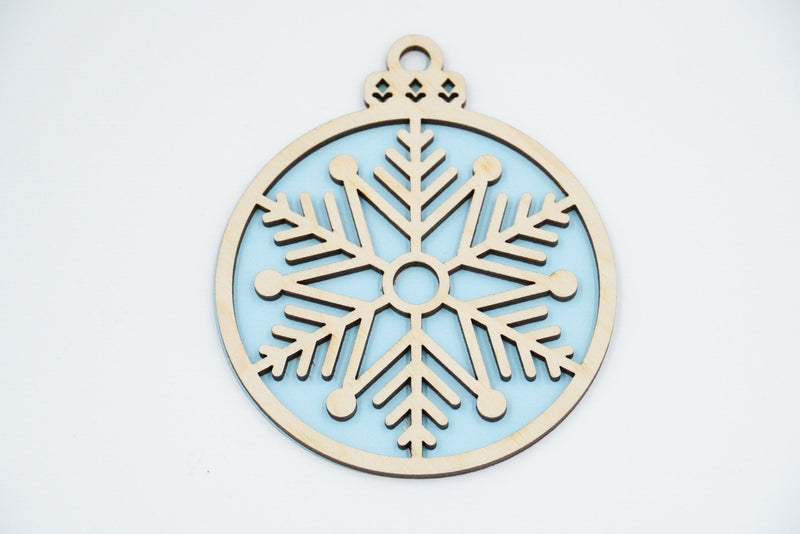 Christbaumschmuck "Schneeflocke" - RJC - Circle