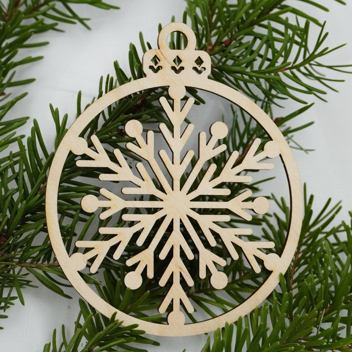 Christbaumschmuck "Schneeflocke" - RJC - Circle