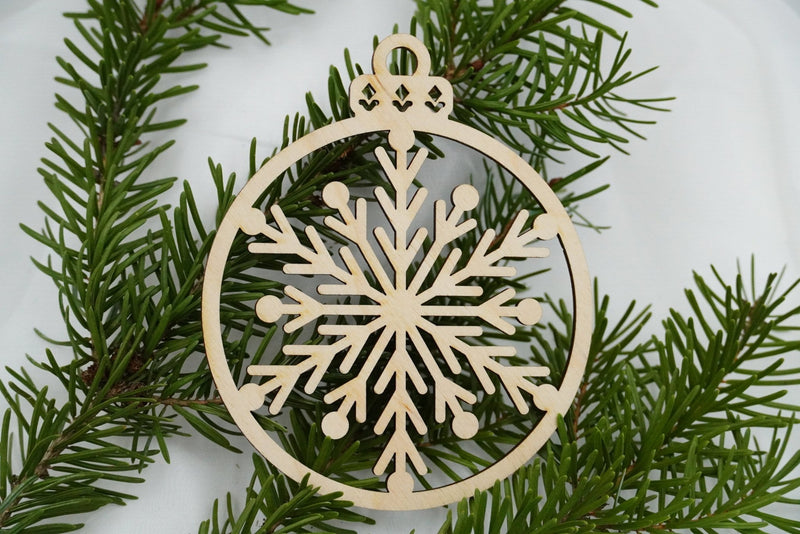 Christbaumschmuck "Schneeflocke" - RJC - Circle