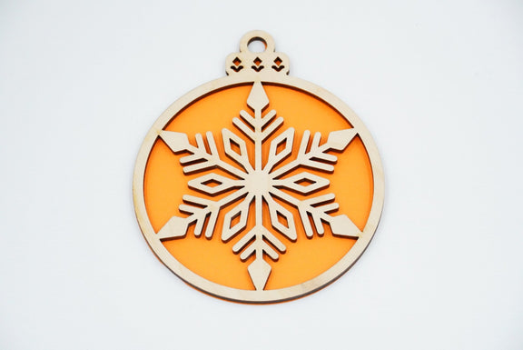 Christbaumschmuck "Schneeflocke" - RJC - Circle