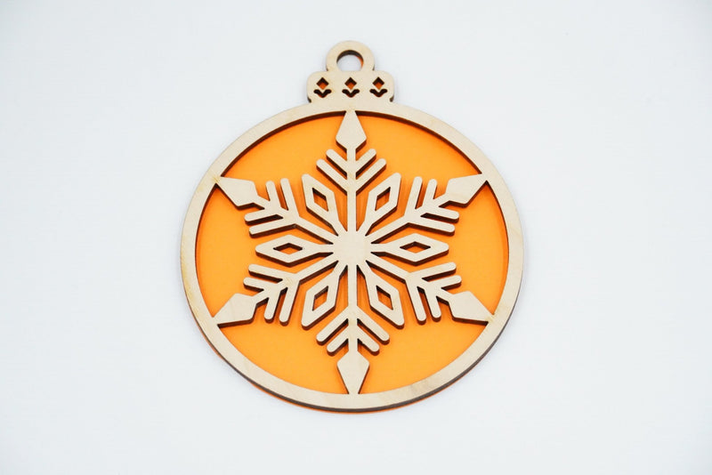 Christbaumschmuck "Schneeflocke" - RJC - Circle