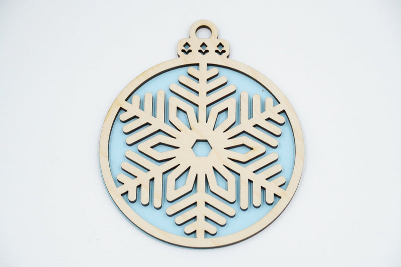 Christbaumschmuck "Schneeflocke" - RJC - Circle