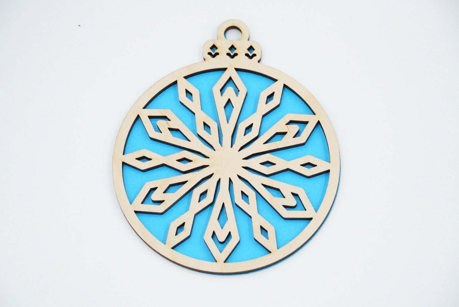 Christbaumschmuck "Schneeflocke" - RJC - Circle