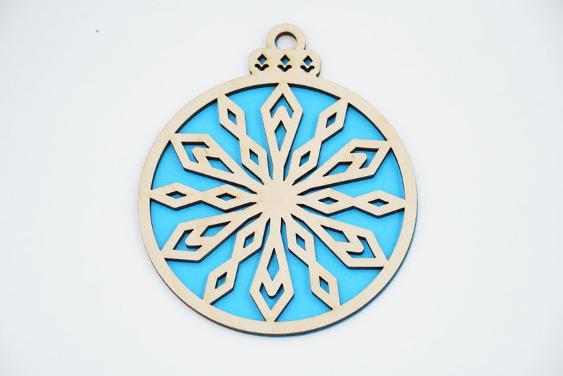 Christbaumschmuck "Schneeflocke" - RJC - Circle