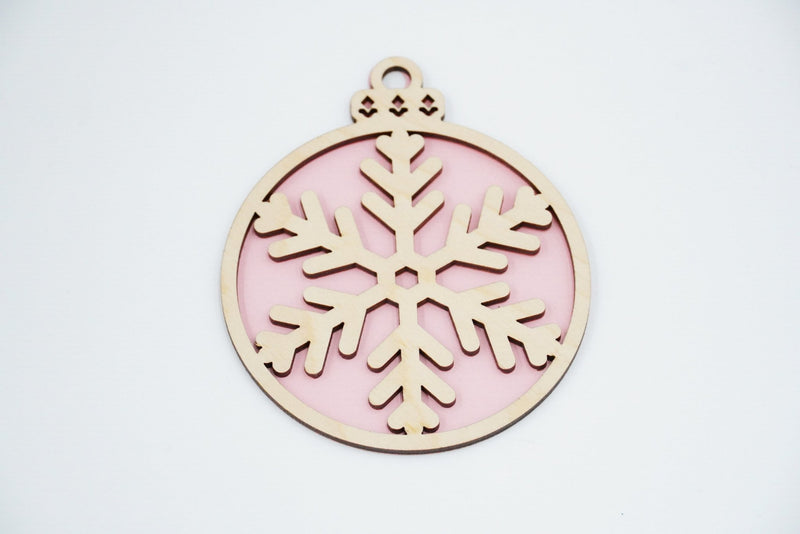 Christbaumschmuck "Schneeflocke" - RJC - Circle