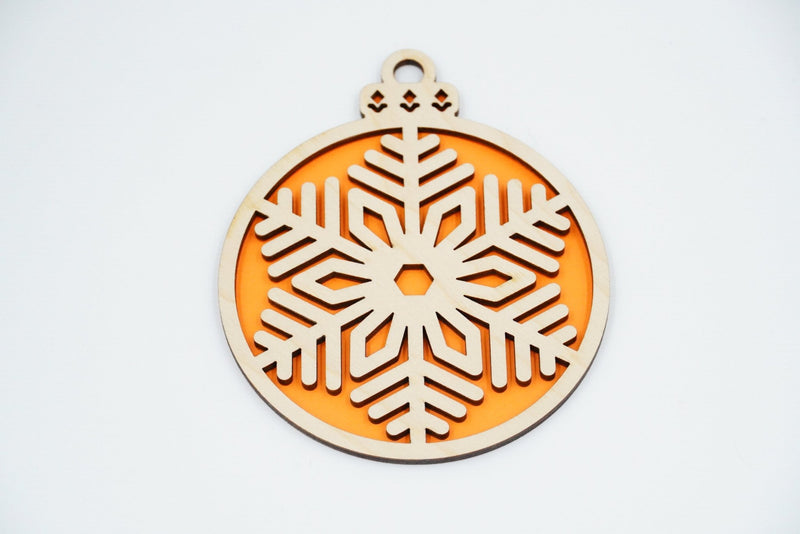 Christbaumschmuck "Schneeflocke" - RJC - Circle