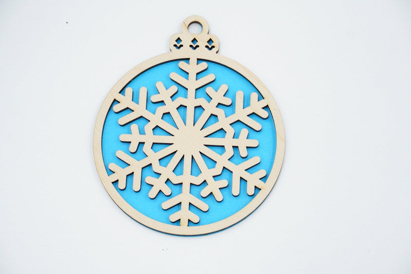 Christbaumschmuck "Schneeflocke" - RJC - Circle