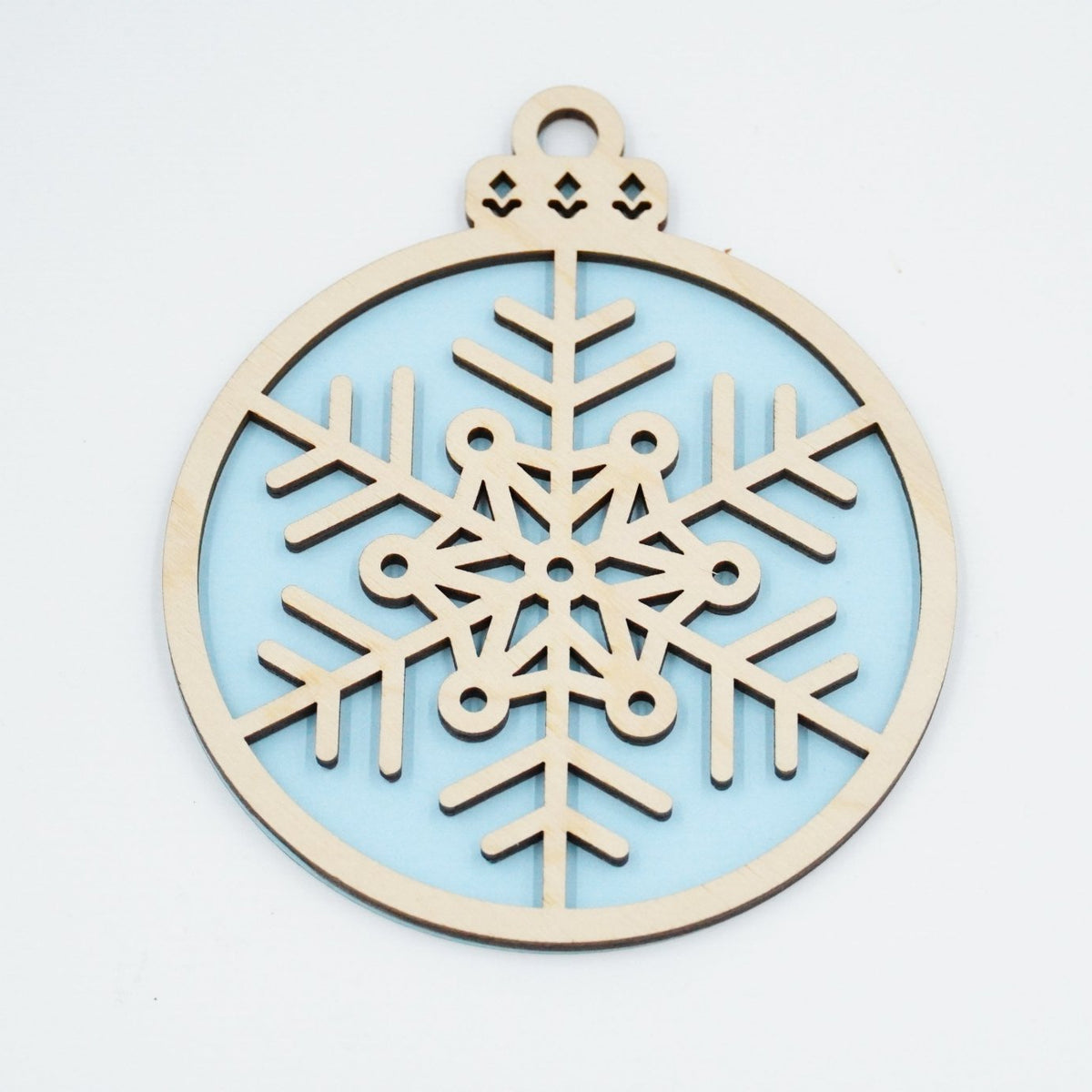 Christbaumschmuck "Schneeflocke" - RJC - Circle