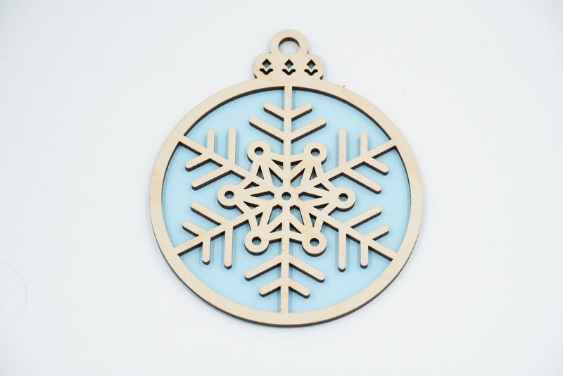 Christbaumschmuck "Schneeflocke" - RJC - Circle