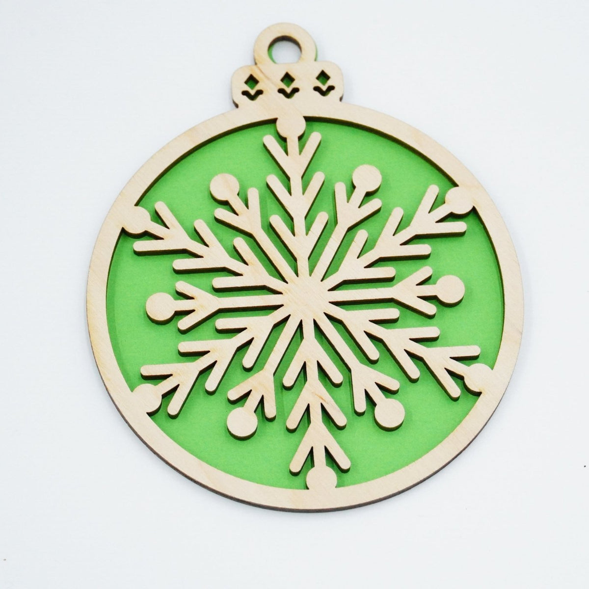 Christbaumschmuck "Schneeflocke" - RJC - Circle