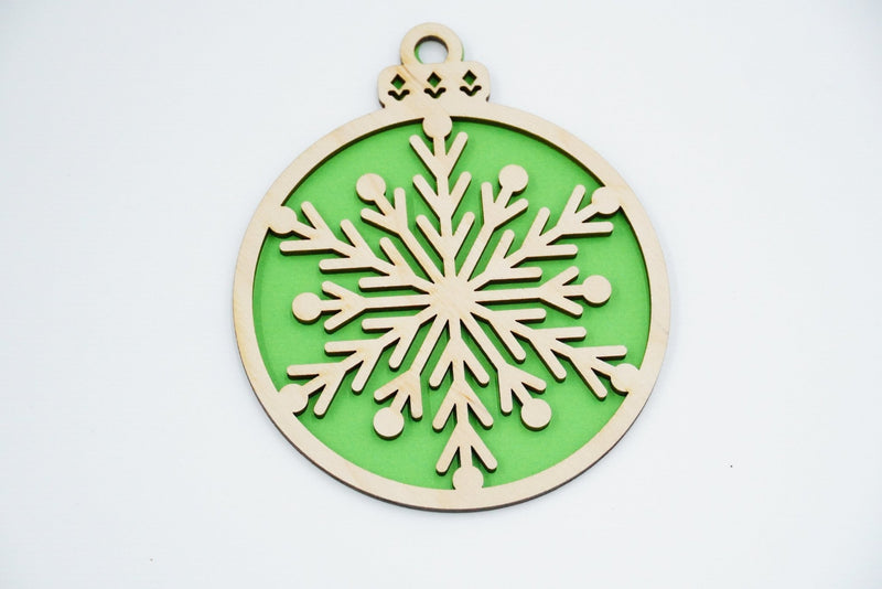 Christbaumschmuck "Schneeflocke" - RJC - Circle