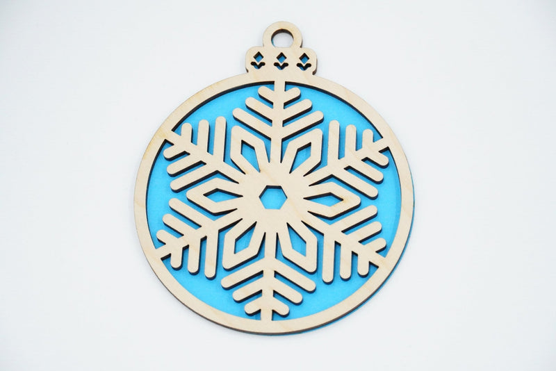 Christbaumschmuck "Schneeflocke" - RJC - Circle