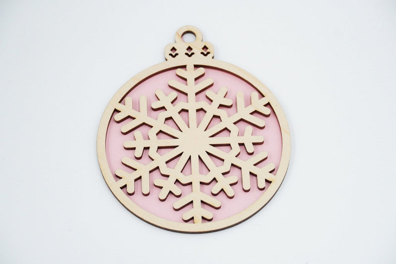 Christbaumschmuck "Schneeflocke" - RJC - Circle